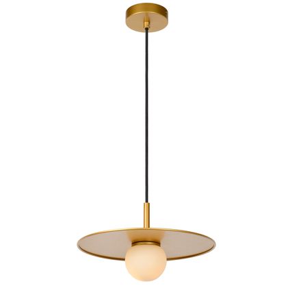 Lucide hanglamp Topher mat goud ⌀30cm G9