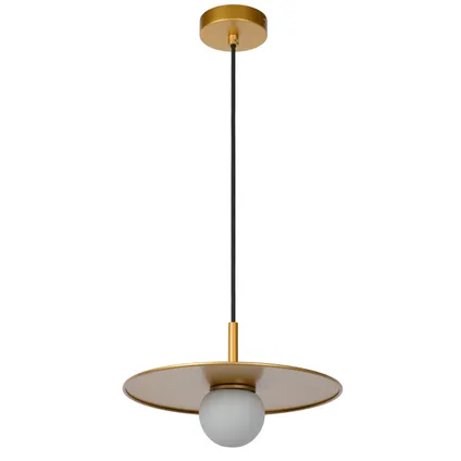 Lucide hanglamp Topher mat goud ⌀30cm G9 2