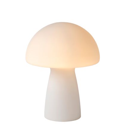 Lampe de table Lucide Fungo opale ⌀23cm E27