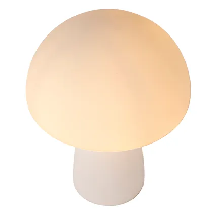 Lucide tafellamp Fungo opaal ⌀23cm E27 4
