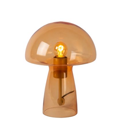 Lampe de table Lucide Fungo orange ⌀23cm E27