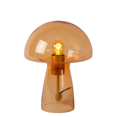 Lucide tafellamp Fungo oranje ⌀23cm E27