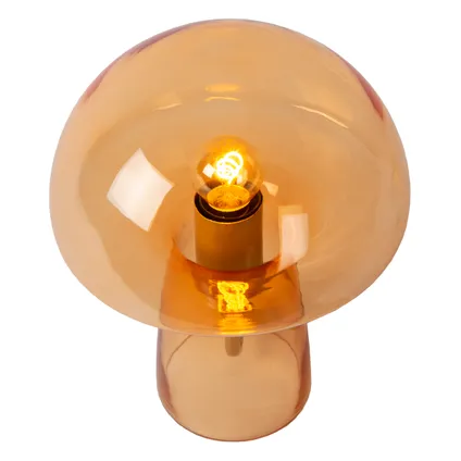 Lampe de table Lucide Fungo orange ⌀23cm E27 4