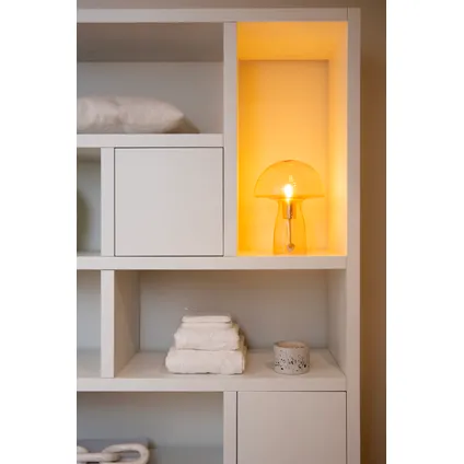Lampe de table Lucide Fungo orange ⌀23cm E27 6