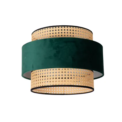 Lucide plafondlamp Javor groen ⌀38cm E27 2