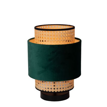 Lampe de table Lucide Javor vert ⌀23cm E27