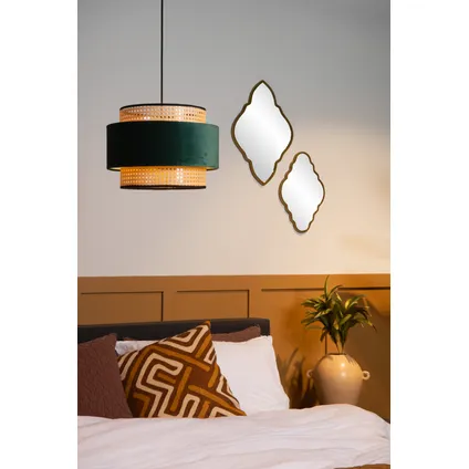 Lucide hanglamp Javor groen ⌀38cm E27 6