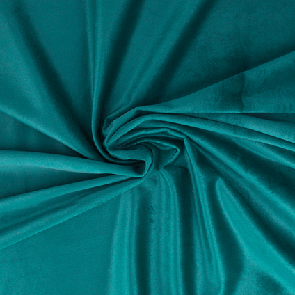 Gordijn Tamoe Velours blauw 140x240cm