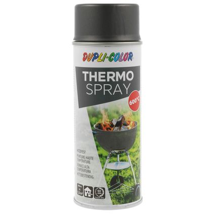 Spray peinture Dupli-color Thermo gris 600°C 400ml