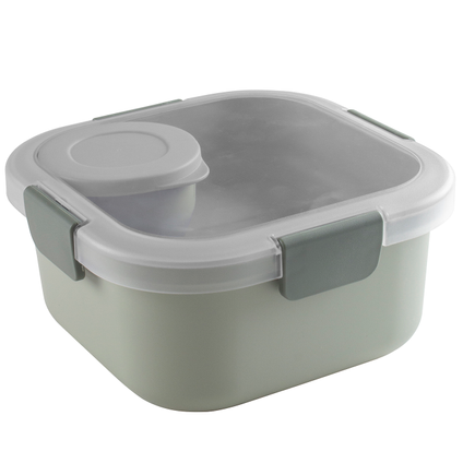 Kit boîte à tartines Sunware Sigma Home Food to go vert /vert foncé 17,7x17,7x8,7cm