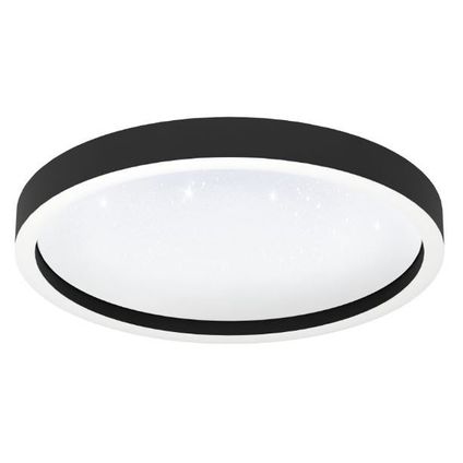 EGLO plafondlamp Montemorelos-Z zwart ⌀42cm 17,8W