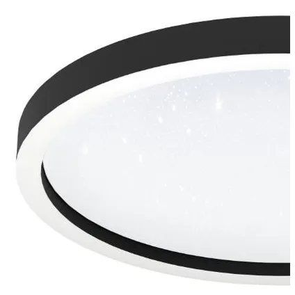 EGLO plafondlamp Montemorelos-Z zwart ⌀57cm 34,5W 3