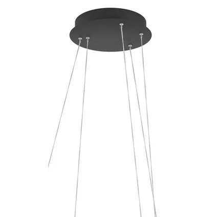 EGLO hanglamp Lobinero-Z zwart ⌀58cm 43,2W 2