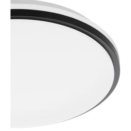 EGLO plafondlamp Pinetto zwart ⌀34cm 15,6W 3