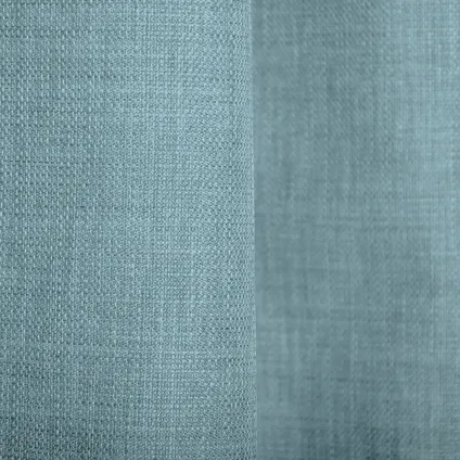Rideau tamisant Bella Bleu avec œillets 140 x 260 cm 2