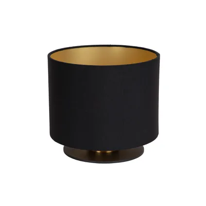 Lampe de table Lucide Fudral noir ⌀20cm E27 3