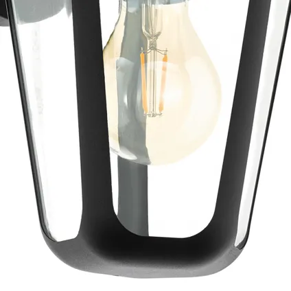 EGLO wandlamp Monreale zwart E27 3