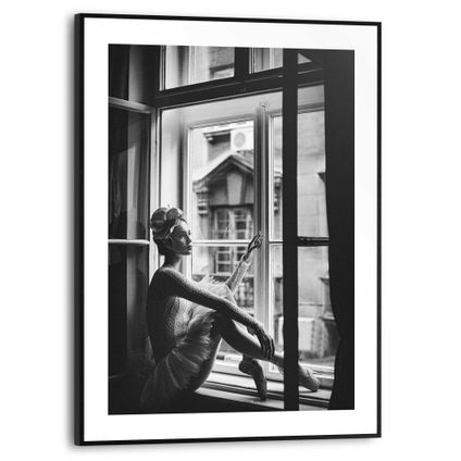 Schilderij Ballerina Slim Frame 30 x 40 cm