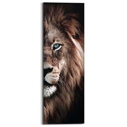 Peinture LionPanneau décoratif 30 x 90 cm