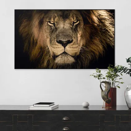 Cadre d'art Lion Cadre flottant 118 x 70 cm 4