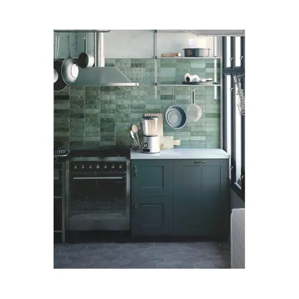 Wandtegel Nolita Verde - Keramiek - Groen - 6,5x20cm - Pakketinhoud 0,35m² 2
