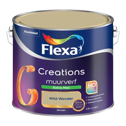 Flexa Creations Muurverf extra mat wild wonder 2,5L 3