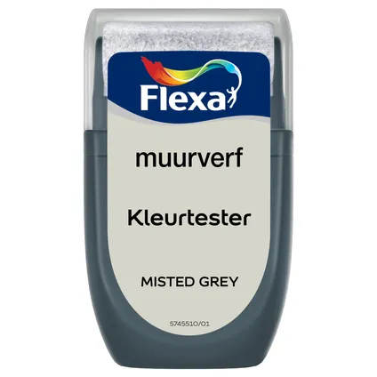 Flexa muurverf tester misted grey 30ml 2
