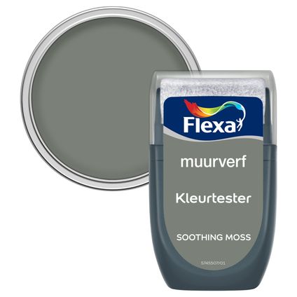 Flexa muurverf tester sooth moss 30ml