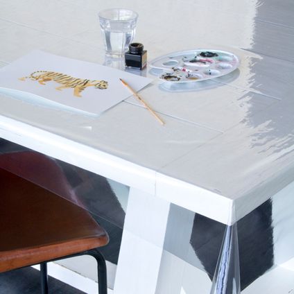 Nappe de table Transparente 0,2mm 260x140cm