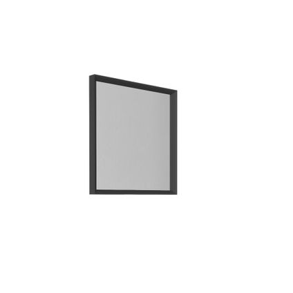 Allibert spiegel Delta-Erebor 60cm zwart mat
