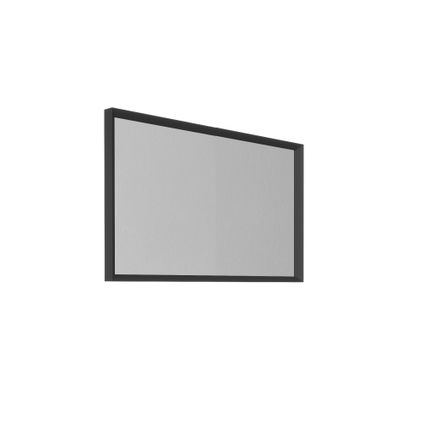 Allibert spiegel Delta-Erebor 100cm zwart mat
