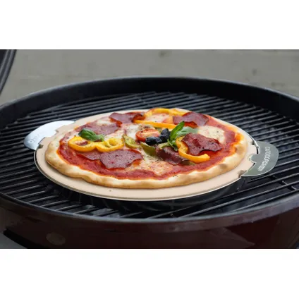 BBQ accessoire pizza steen voor type 420/480 4