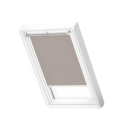 VELUX store enrouleur tamisant, manuel RFL UK04 4169SWL Taupe claire