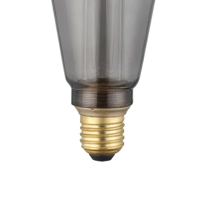EGLO ledfilamentlamp ST64 smoky stepdim E27 4,3W 4