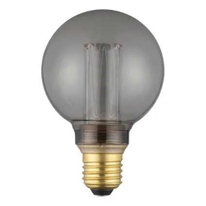 EGLO ledfilamentlamp G80 smoky stepdim E27 4,3W 4