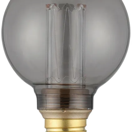 EGLO ledfilamentlamp G80 smoky stepdim E27 4,3W 5
