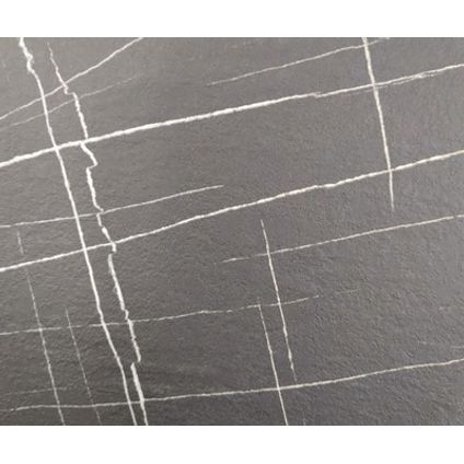 Sencys kantband mat zwart marmer 45mm 3m