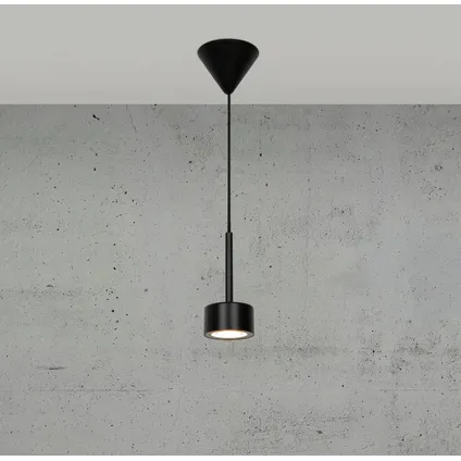 Nordlux hanglamp Clyde zwart ⌀8,5cm 5W 3