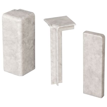 Flexi accessoires set afwerking plinten beton KL23