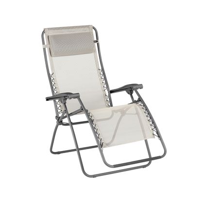 Chaise longue Relax Lafuma RSXA Pliable Seigle II beige