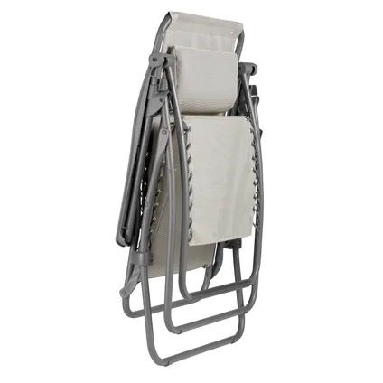Chaise longue Relax Lafuma RSXA Pliable Seigle II beige 3