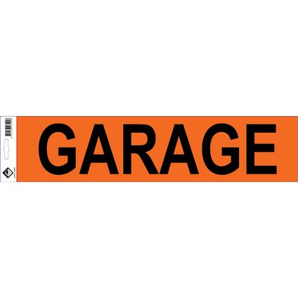 Affiche vinyl 'garage' picto 256