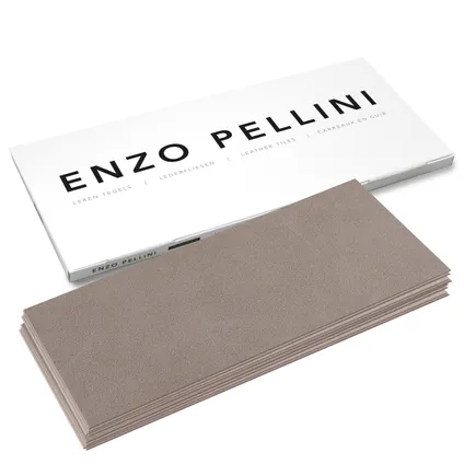 Enzo Pellini wandtegel Frost - Leer - Zelfklevend - 50x25cm - 8 stuks 3