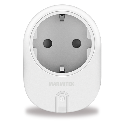 Marmitek slimme stekker Smart WiFi Power Plug 15A Aan/Uit manueel en automatisch uitschakelen