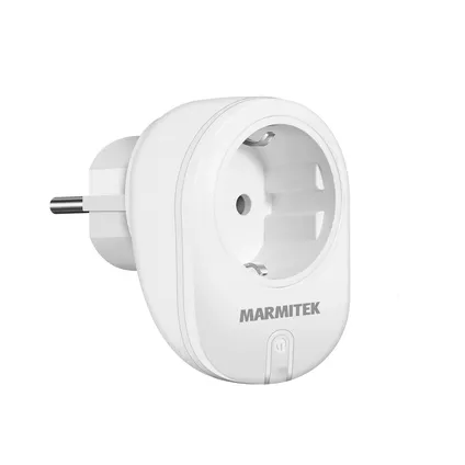 Marmitek slimme WiFi-stekker Smart Wifi Power Plug SE Aan/Uit handmatig en automatisch CEI type F 15A/3450W 3