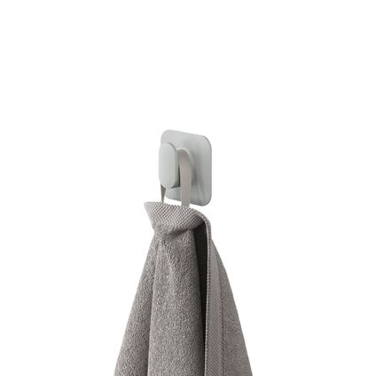 Crochet porte-serviette Tiger Tado moyen gris clair/ aspect béton