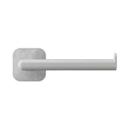 Porte-rouleau papier toilette Tiger Tado sans rabat en forme de L gris clair/ aspect béton 3
