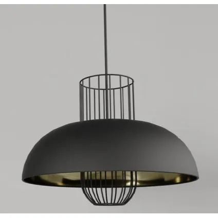 Nordlux hanglamp Notus zwart messing ⌀40cm E27
