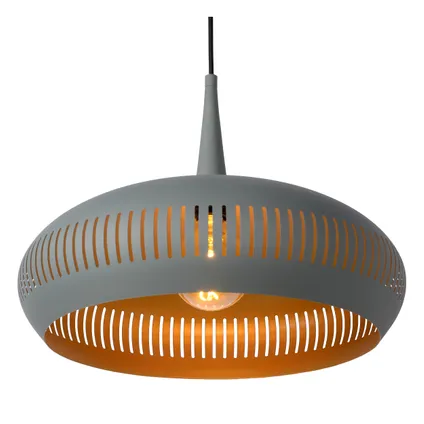 Lucide hanglamp Rayco grijs ⌀45 cm E27 4