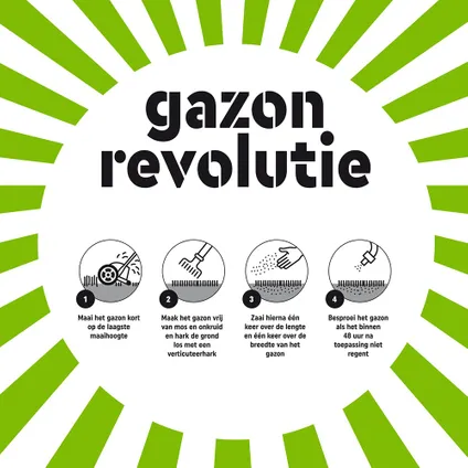 Pokon Gazon Revolutie - 12,5kg 4